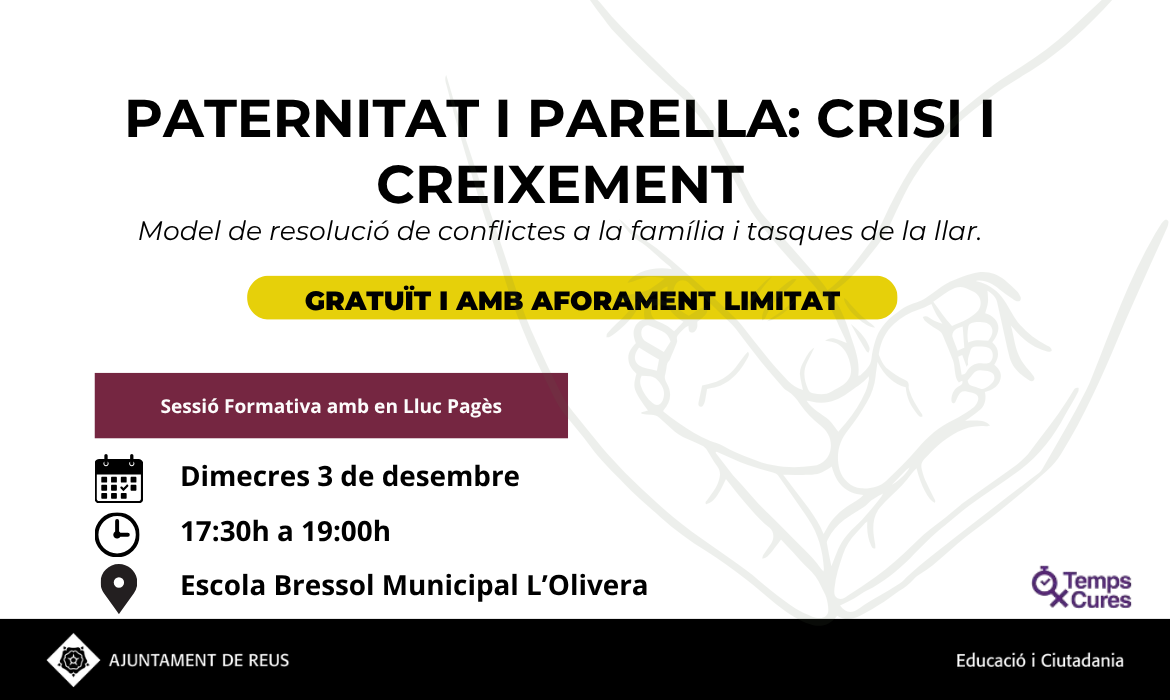 Racó de pares: Paternitat i parella: crisi i creixementE