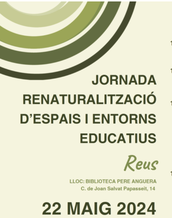 Jornada: Renaturalització d'espais i entorns educatius