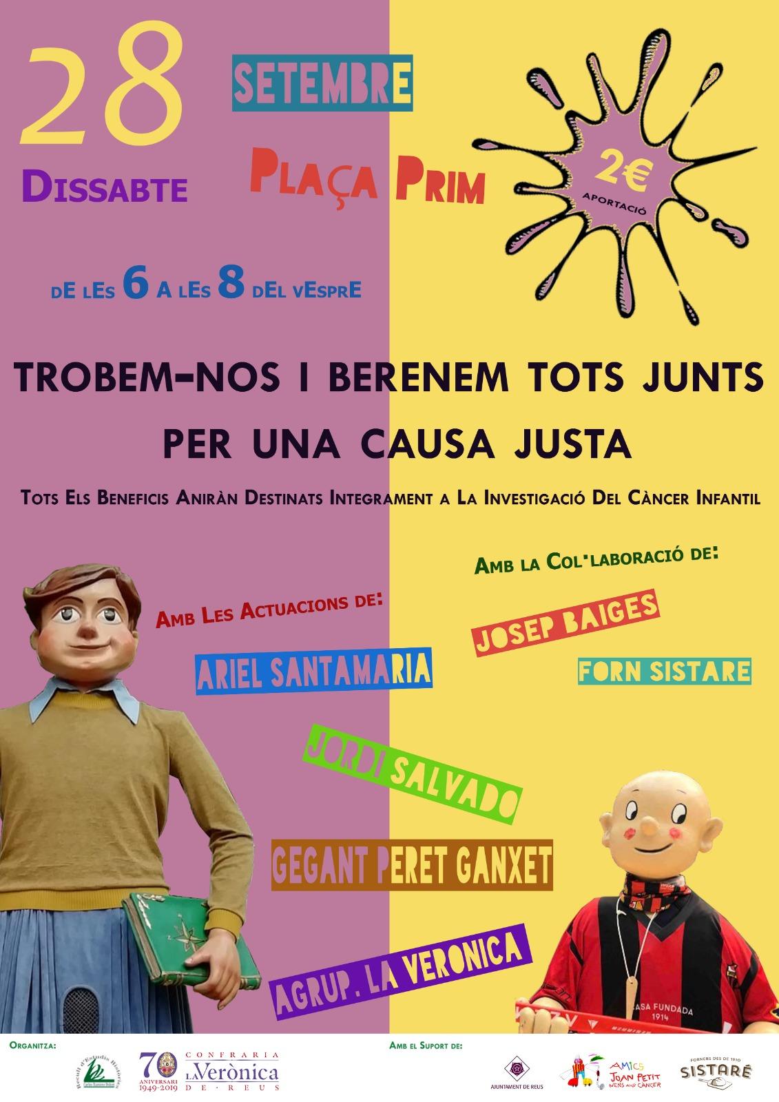 Acte solidari a favor de la Fundació Amics del Joan Petit Nens amb Càncer
