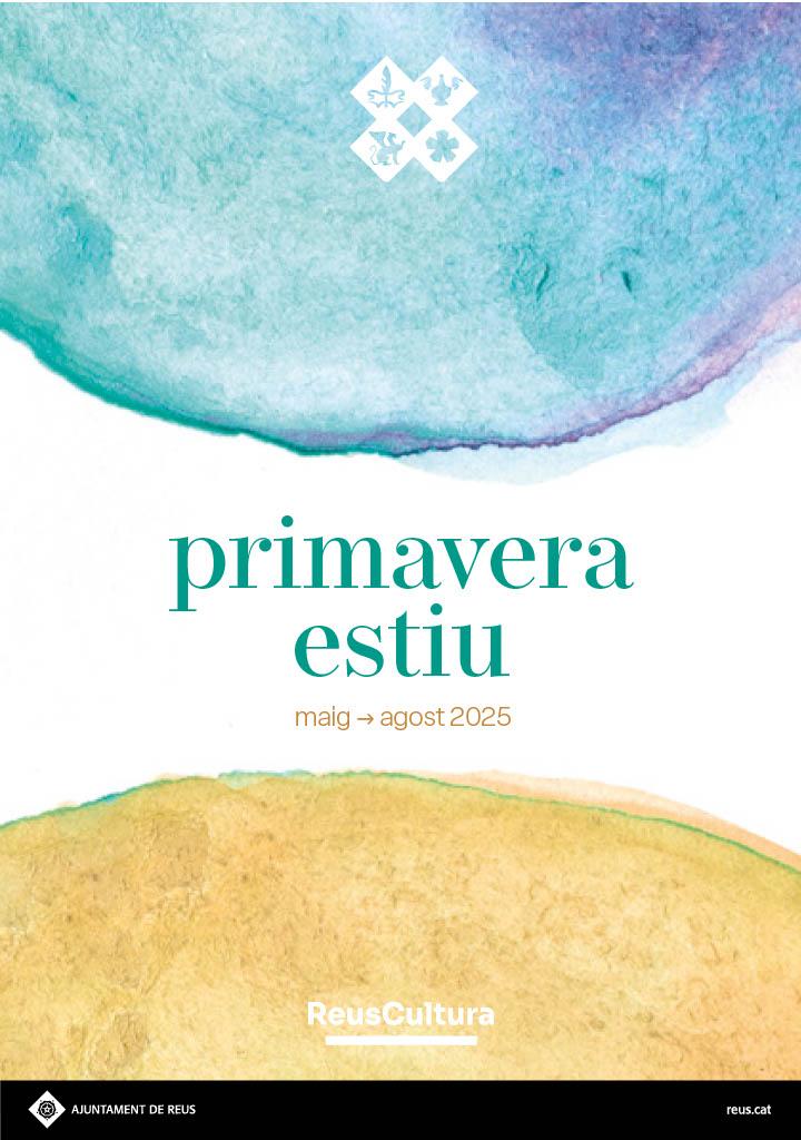 Llibret programació primavera-estiu ReusCultura 2025