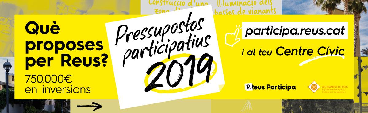 Presentació pública de les propostes finalistes pressupostos participatius 2019