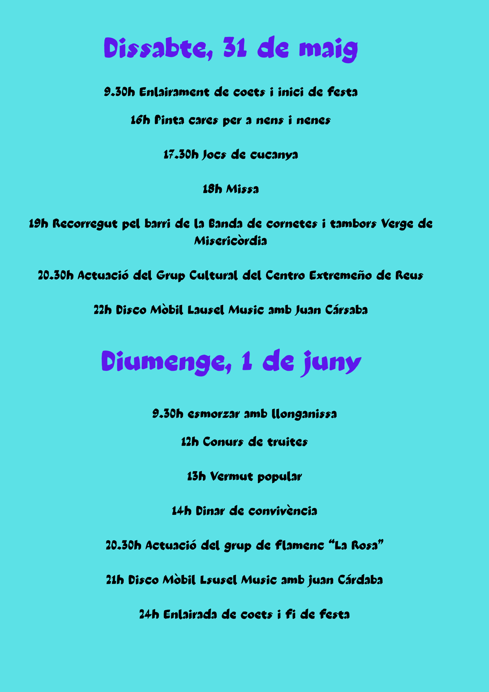 Festes del Barri