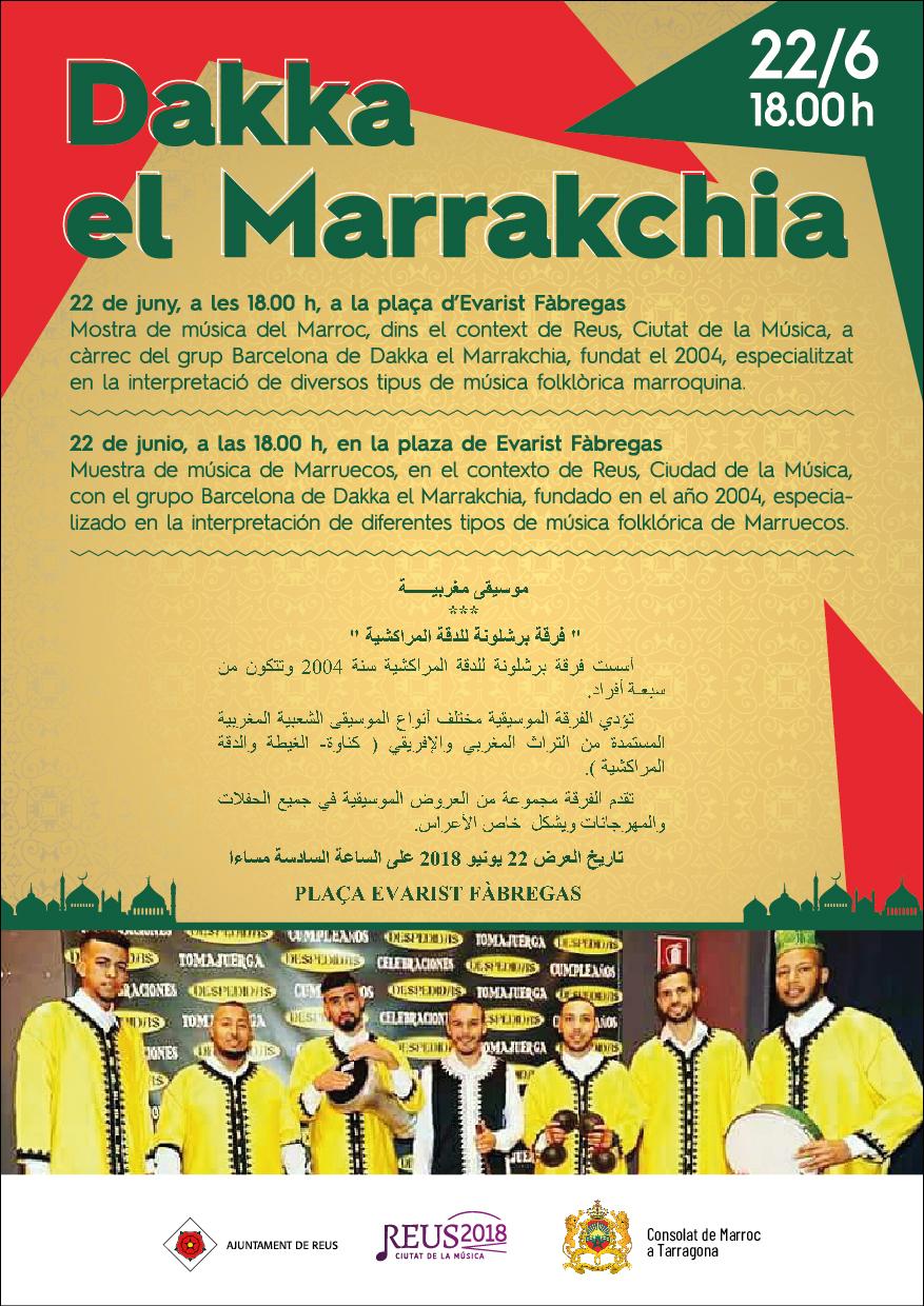 Actuació de Barcelona de Dakka el Marrakchia