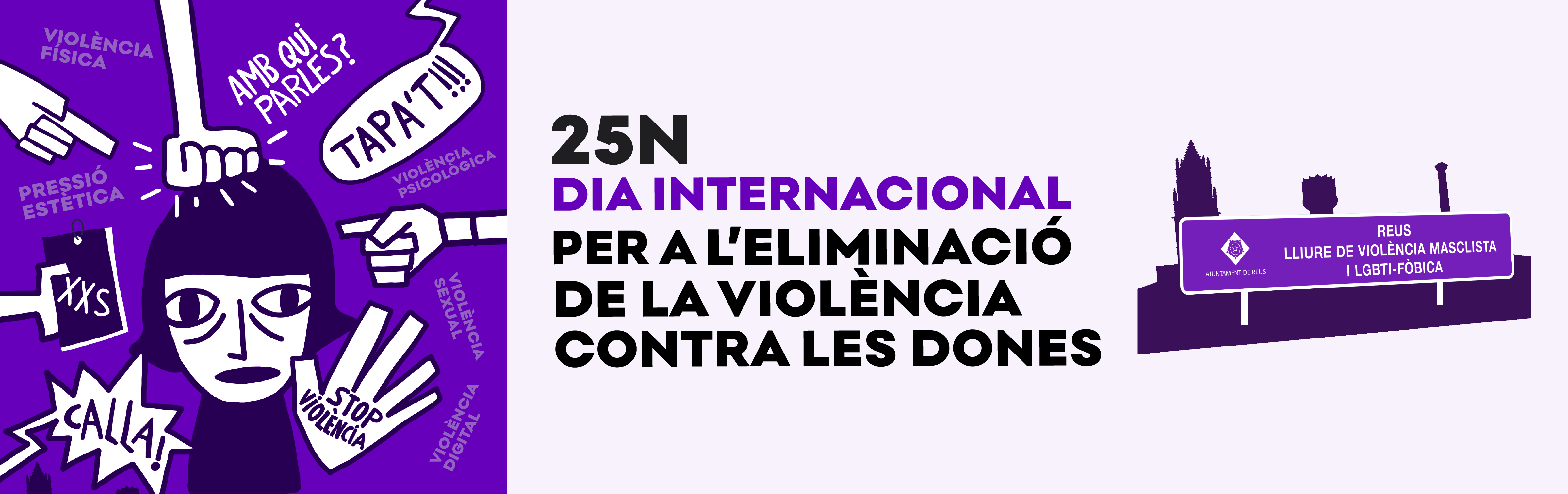 Dia Internacional per a l'Eliminació de la Violència contra les Dones 25N