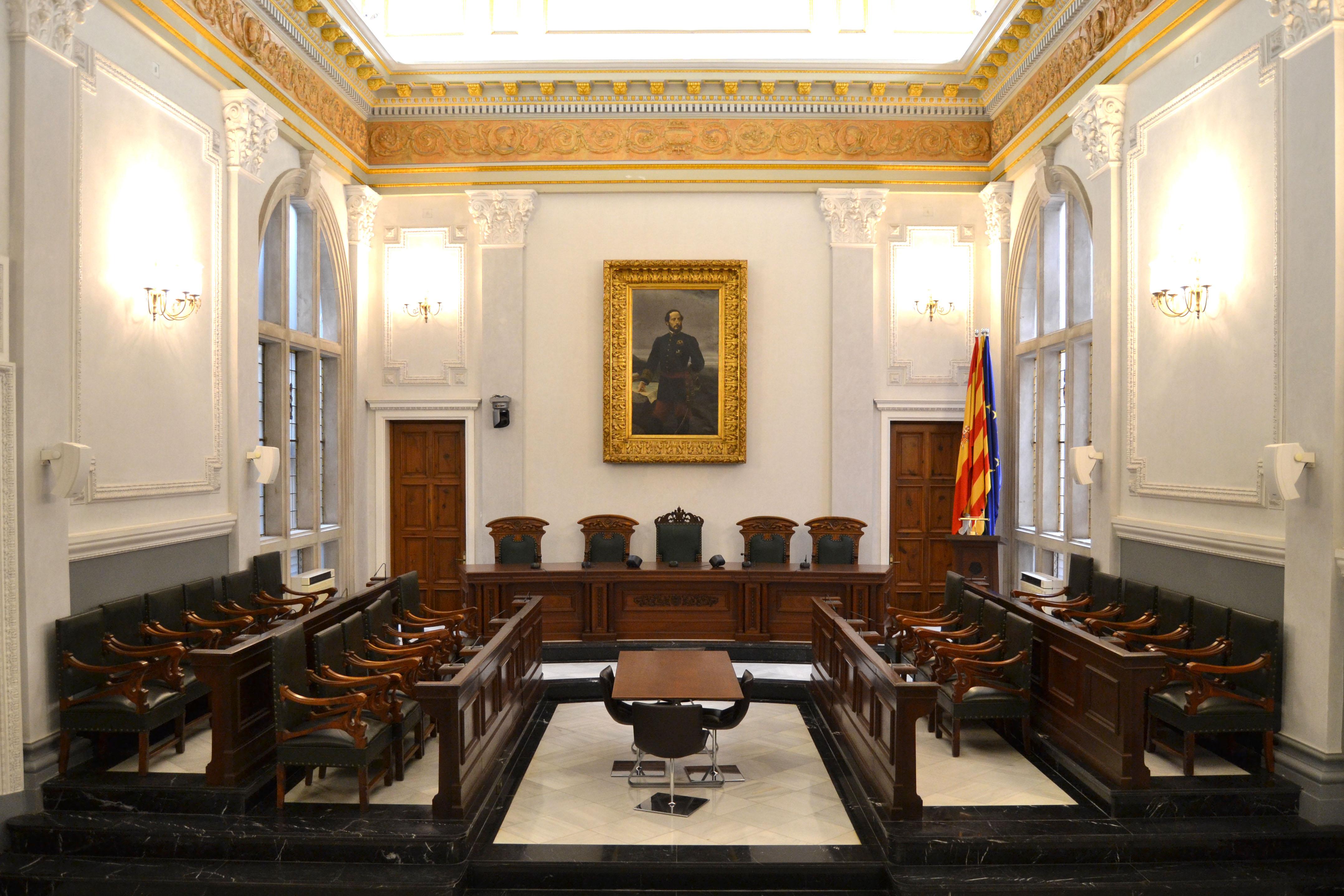 Salón de Plenos del Ayuntamiento de Reus