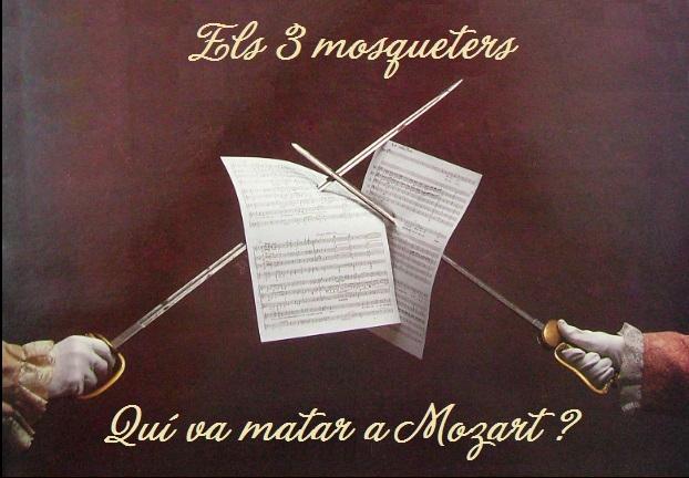 CANVI D'ESPAI - Els tres mosqueters o qui va matar a Mozart? (Projecte Bartrina 2020 - Teatre Bartrina)