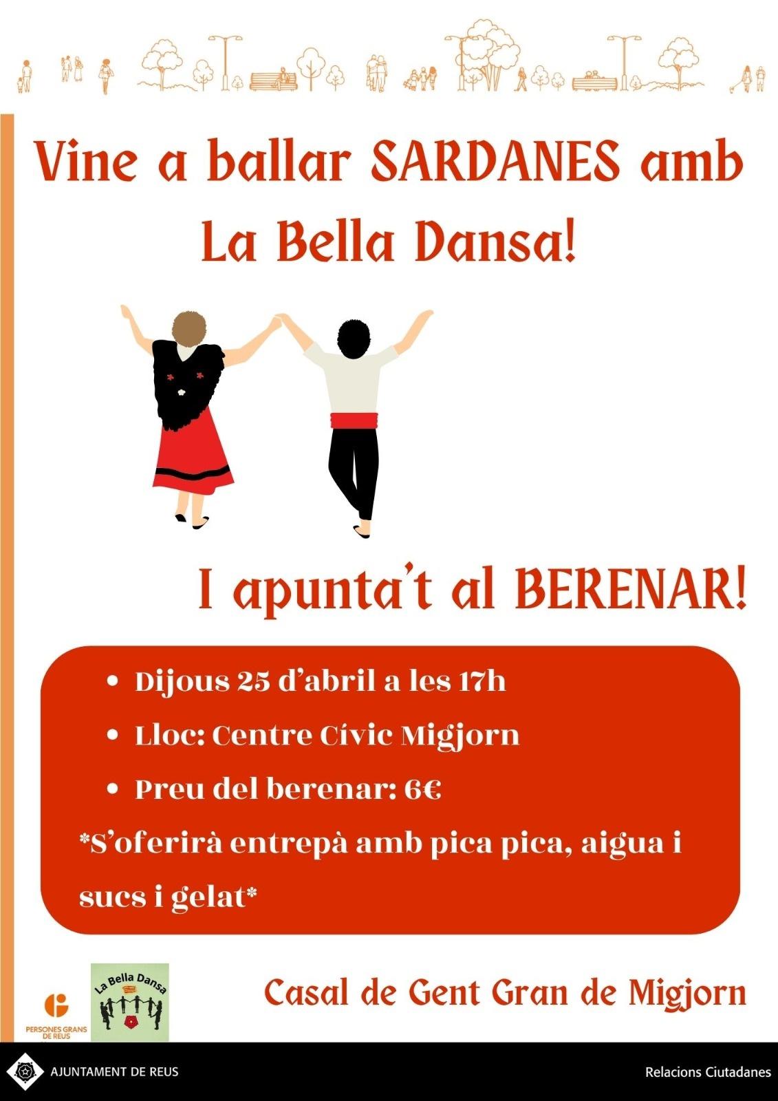 Vine a ballar sardanes amb La Bella Dansa!