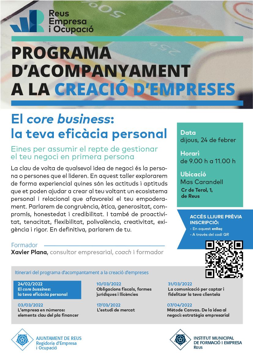 El core business: la teva eficàcia personal