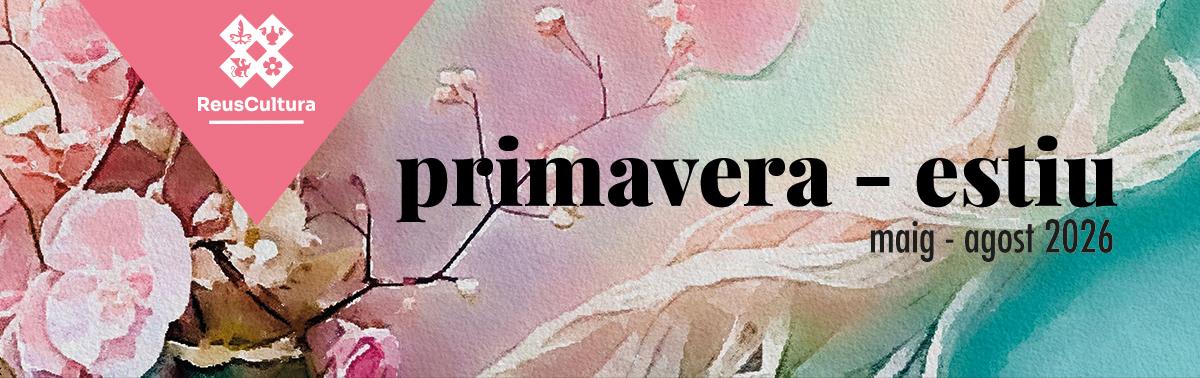Llibret programació primavera-estiu ReusCultura 2026