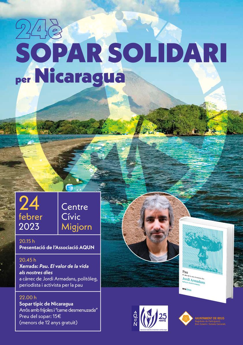 24è Sopar Solidari per Nicaragua