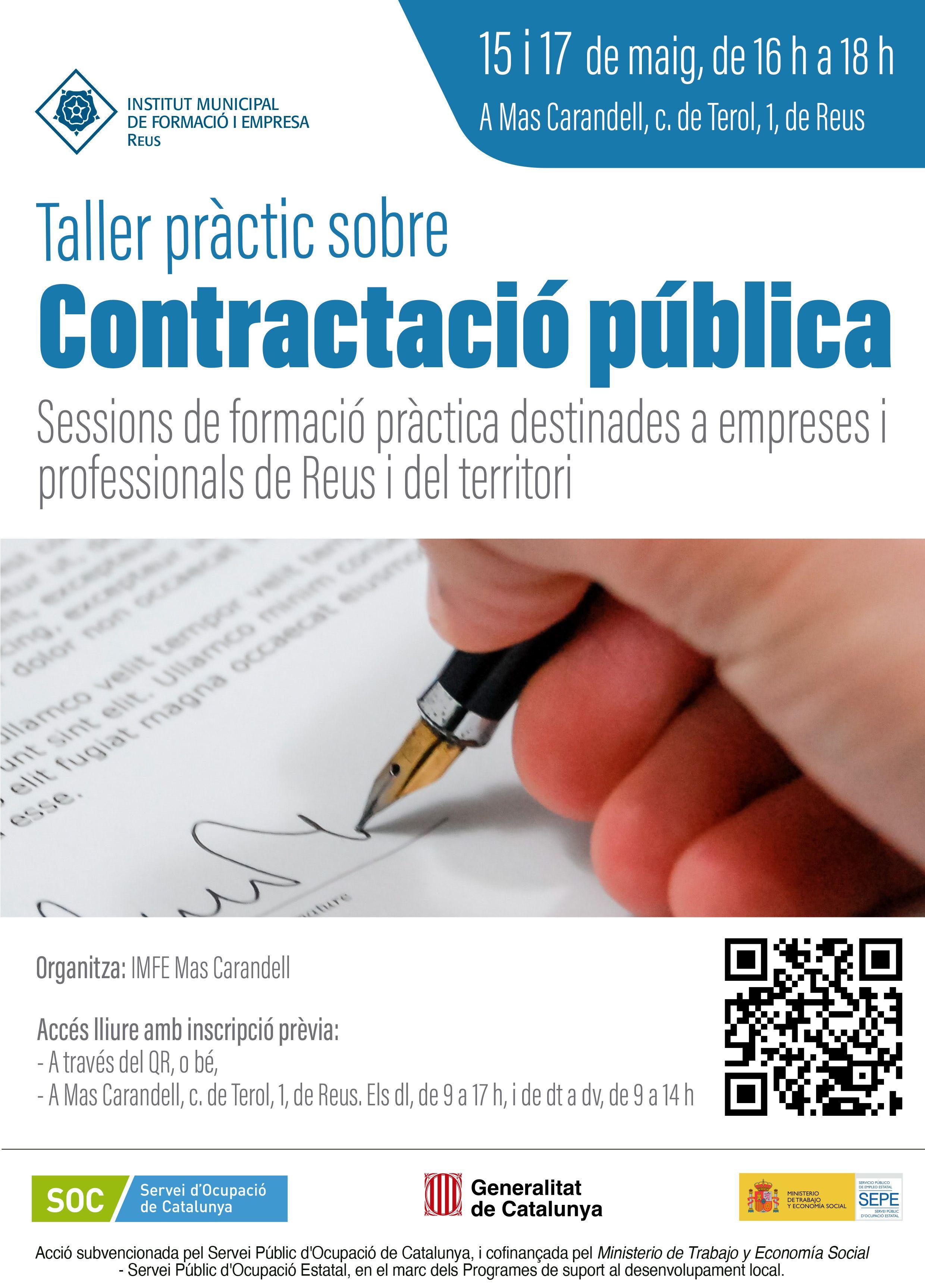 Taller pràctic sobre Contractació pública