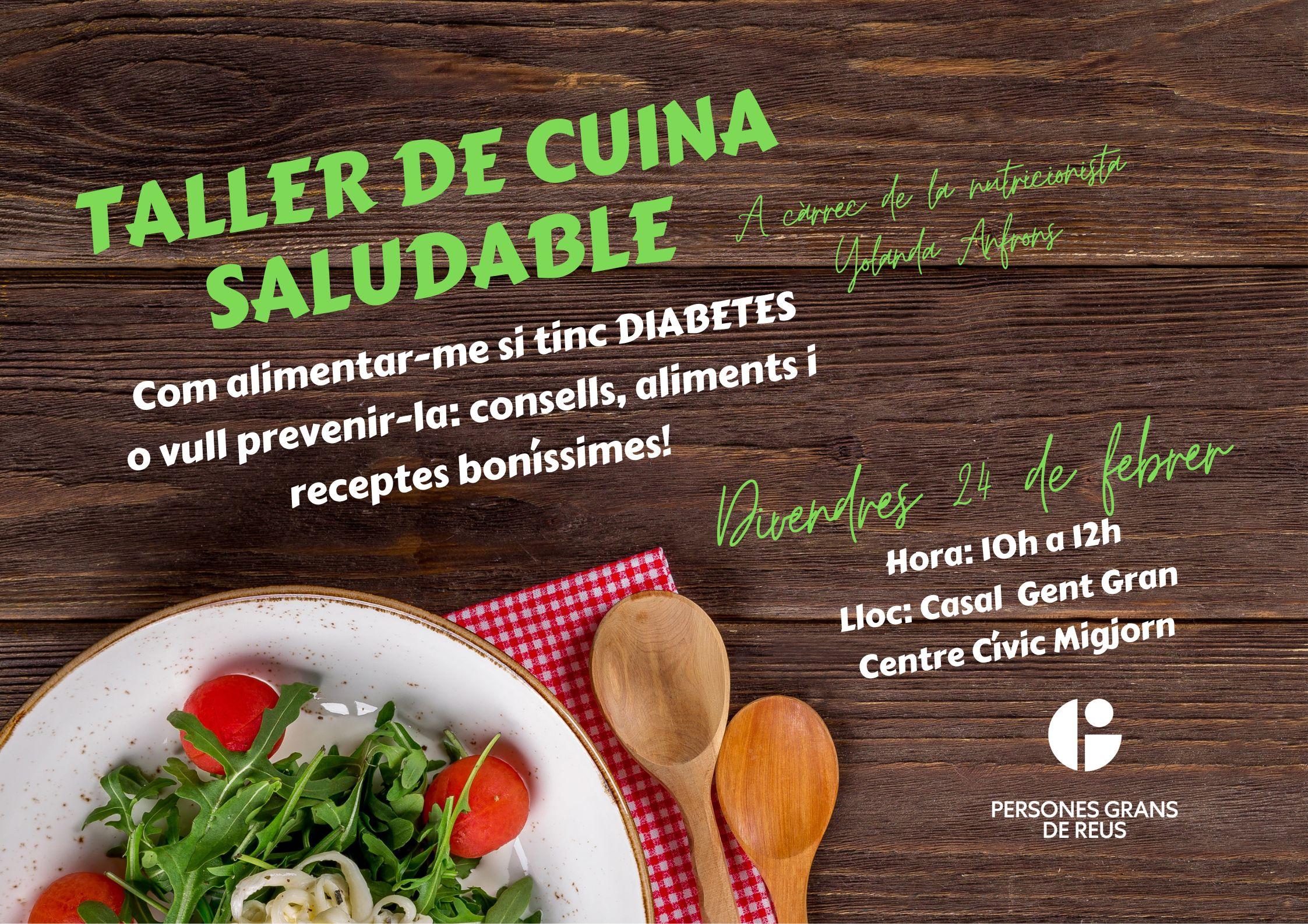 Taller de cuina saludable