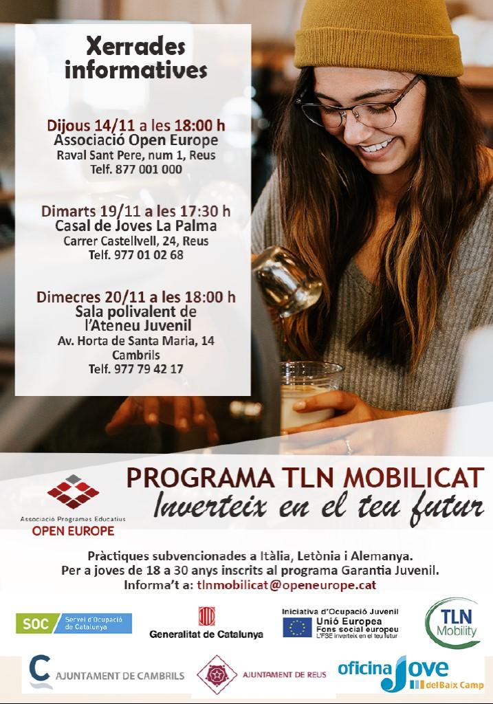 Xerrada informativa del programa TLN MOBILICAT