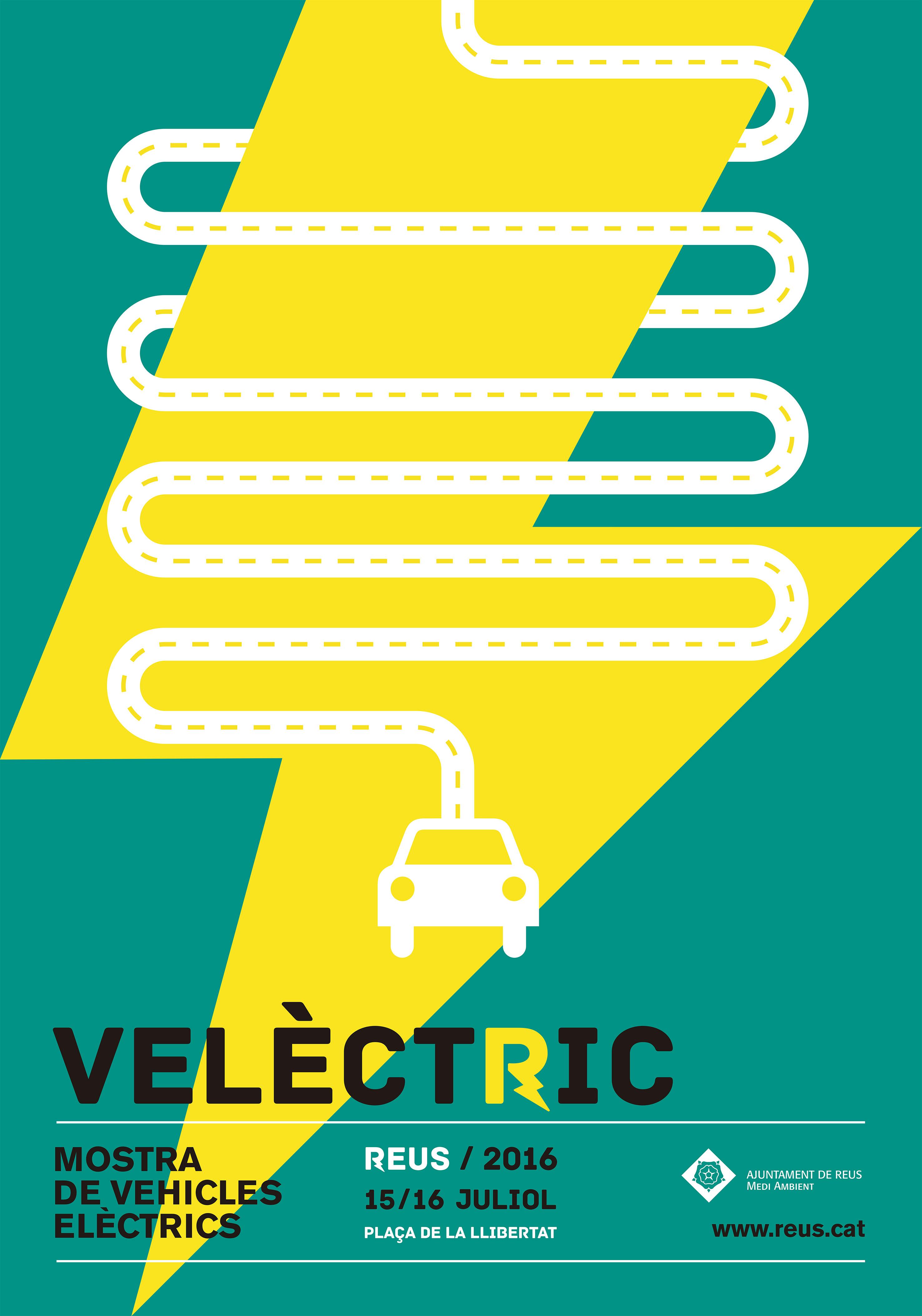 Velèctric, mostra de vehicles elèctrics a la pl. Llibertat