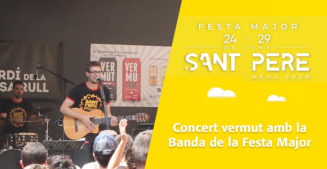 Sant Pere 2020: Concert vermut amb la Banda de la Festa Major