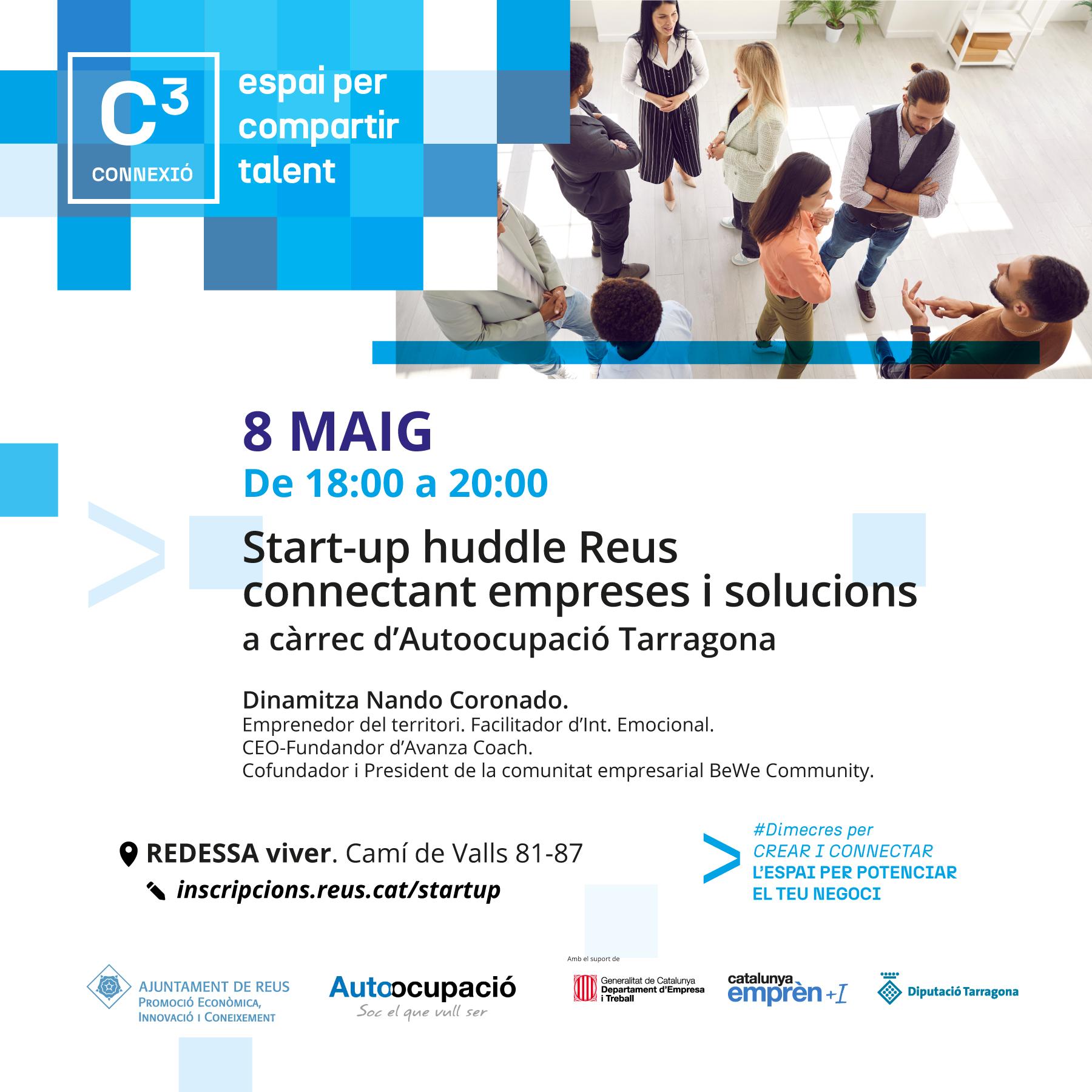 Start-up huddle Reus, conectando empresas y soluciones