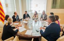 Reunió impulsors de l’Àrea Metropolitana de Tarragona amb conseller Presidència