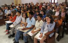 Audiència Pública del Consell d'Infants al Saló de Plens de l'Ajuntament de Reus