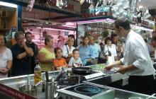 Taller de cuina amb Isma Pradors al Mercat Central