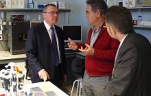 L’alcalde de Reus visita el Centre Tecnològic de Nutrició i Salut