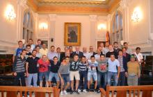 Recepció de l'Ajuntament de Reus al CF Reddis