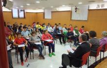 L’alcalde presideix la sessió de retorn de les propostes del Consell d’Infants Ciutadans 2015