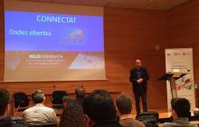 Un moment de la jornada Industry Day que ha tingut lloc aquest dimecres 18 d'abril al campus Sescelades de la URV