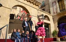 L'alcalde de Reus i el president de la Federació de Veïns serren la segona cama de la Vella Quaresma.