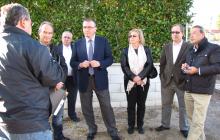 Visita de l'alcalde de Reus i els regidors a la urbanització Blancafort. 