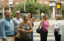 Visita a l'associació de veïns d'Hortsd e Simó.