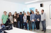 Imatge de l'acte de lliurament de premis del concurs literari del CFA Marta Mata