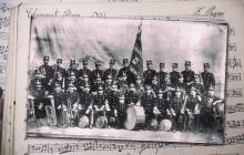 Imatge històrica de la Banda de música de la ciutat de Reus