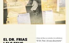Cartell conferència sobre doctor Frias Arxiu de Reus
