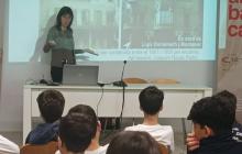 Visita dels alumnes de l'escola Sant Josep