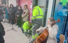 Acte de col·locació de la llamborda