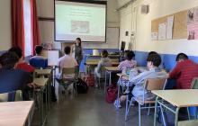 Aula de l'IES Salvador Vilaseca