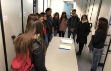 Visita els alumnes de l'IES Baix Camp