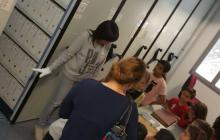 Visita de l'escola Rubió i Ors