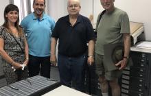 Visita del professor Lawrence McCkrank