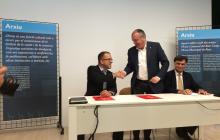 Acte de signatura del protocol de col·laboració entre l'Ajuntament de Reus i l'AAC-GD