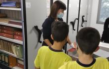 Alumnes de 6è de l'escola Teresa Miquel i Pàmies