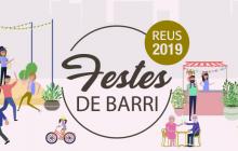 Imatge del banner de les Festes de Barri de Reus 2019