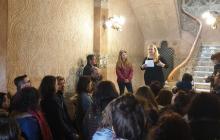 Benvinguda a càrrec de la regidora de Projecció de Ciutat, Montserrat Caelles