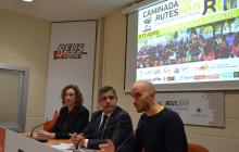 D'esquerra a dreta: Anna Castillo, Jordi Cervera i Joan Miró Blanch
