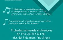 Cartell de Canta amb el cor