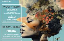 Cartell del Festival Itinerant de Cinemes Africans de Catalunya