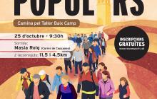 Cartell caminada tardor Baix Camp