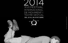 Cartell XVII edició del Festival Internacional de Moviment i Teatre Gestual COS