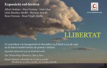 Cartell exposició Llibertat a la Sala Quatre