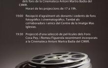 Cartell de les activitats al CIMIR